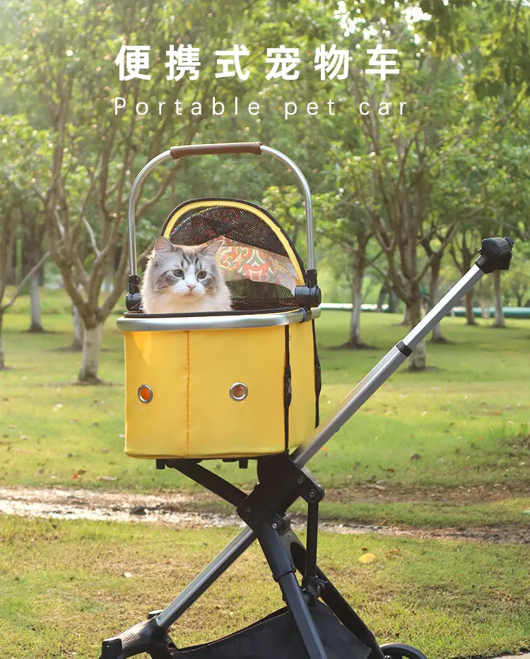 Außergewöhnlicher Hundewagen mit Abnehmbarem Aufsatz