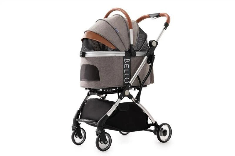 Hundewagen in Modernem Design und vier Rädern