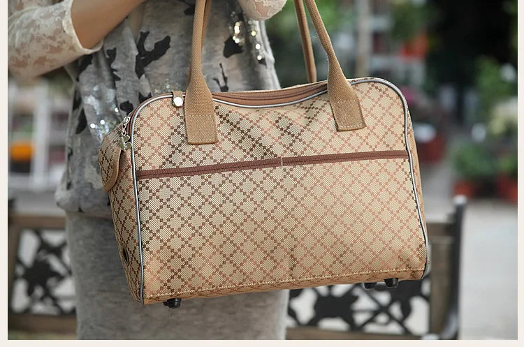 Wunderschöne klassische Hundetragetasche