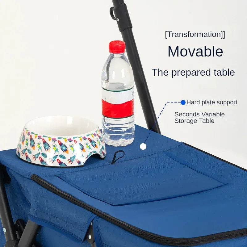 Mittelgroßer Hundewagen