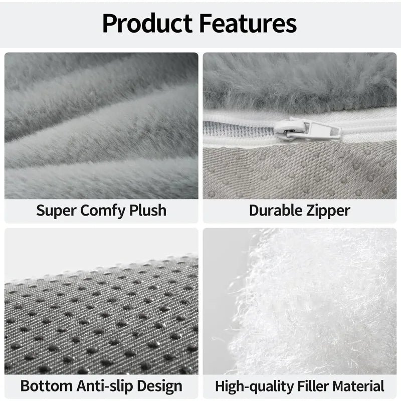 Waschbares Hundebett, auch als Kuschlige Variante Erhältlich