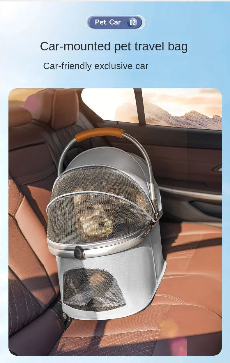 Vielseitig einsetzbarer Outdoor Hundewagen