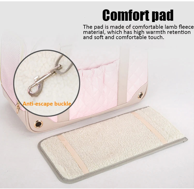 Schultertasche zum sicheren Transport Ihres Vierbeiners