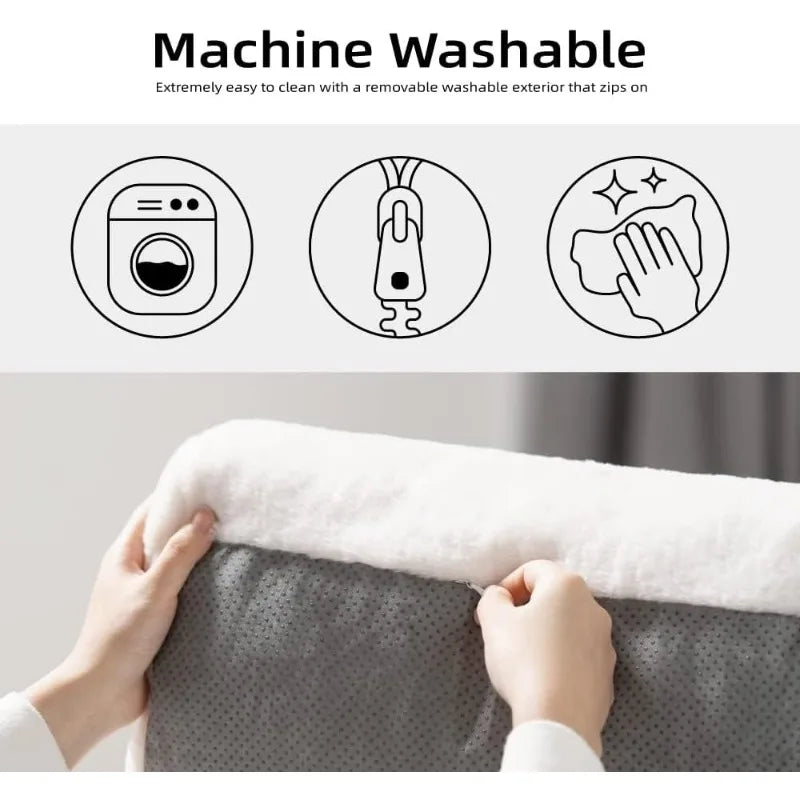 Waschbares Hundebett, auch als Kuschlige Variante Erhältlich