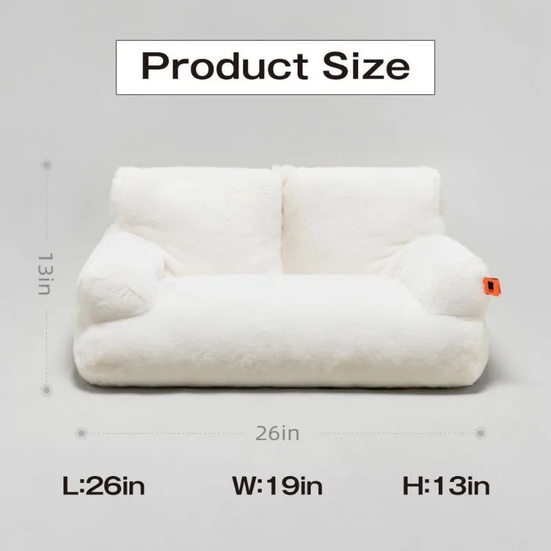 Waschbares Hundebett, auch als Kuschlige Variante Erhältlich