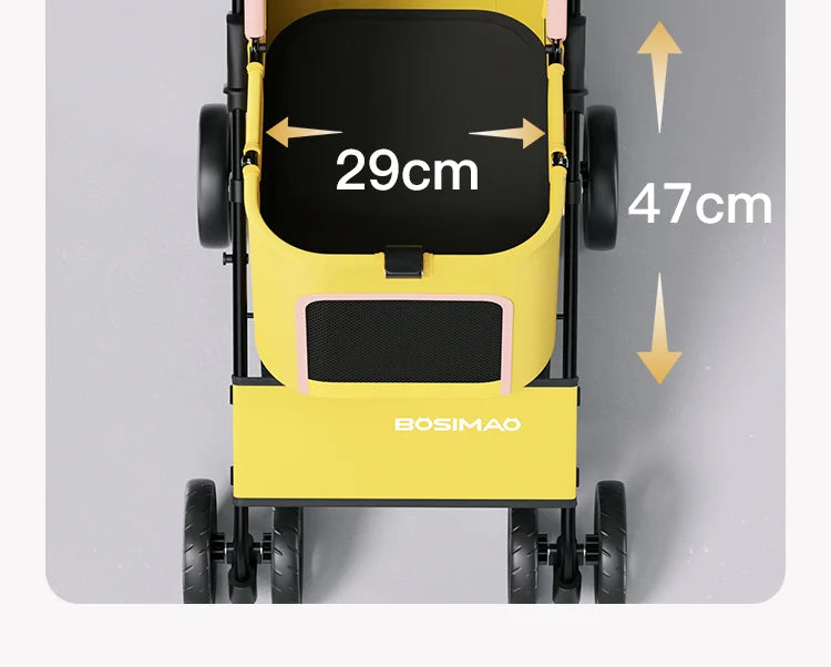 Auffälliger Hundewagen