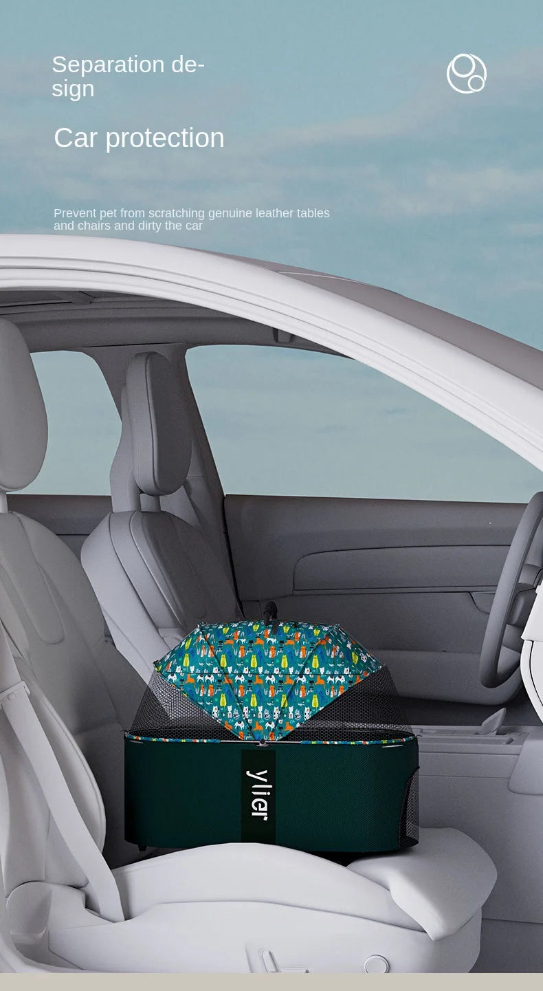 Ein Leichtgewicht unter den Hundewagen mit schönem Design und einfach  zu bedienen