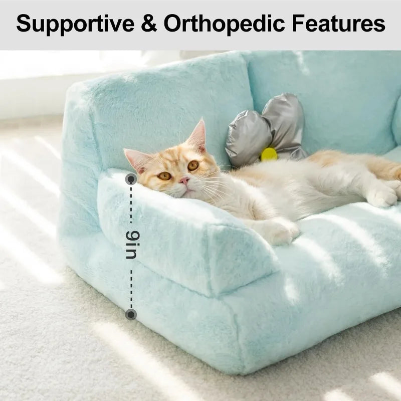 Waschbares Hundebett, auch als Kuschlige Variante Erhältlich