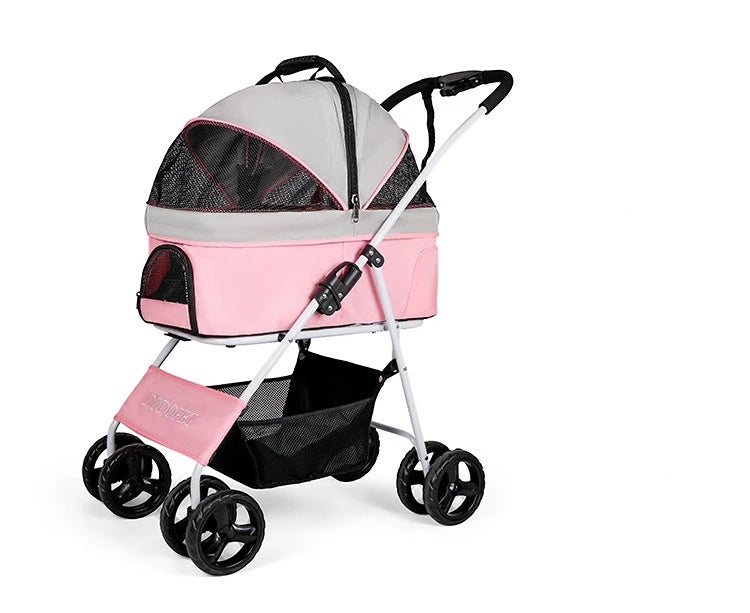 Leichtgewicht unter den Hundewagen mit abnehmbarem Aufsatz für das  Auto