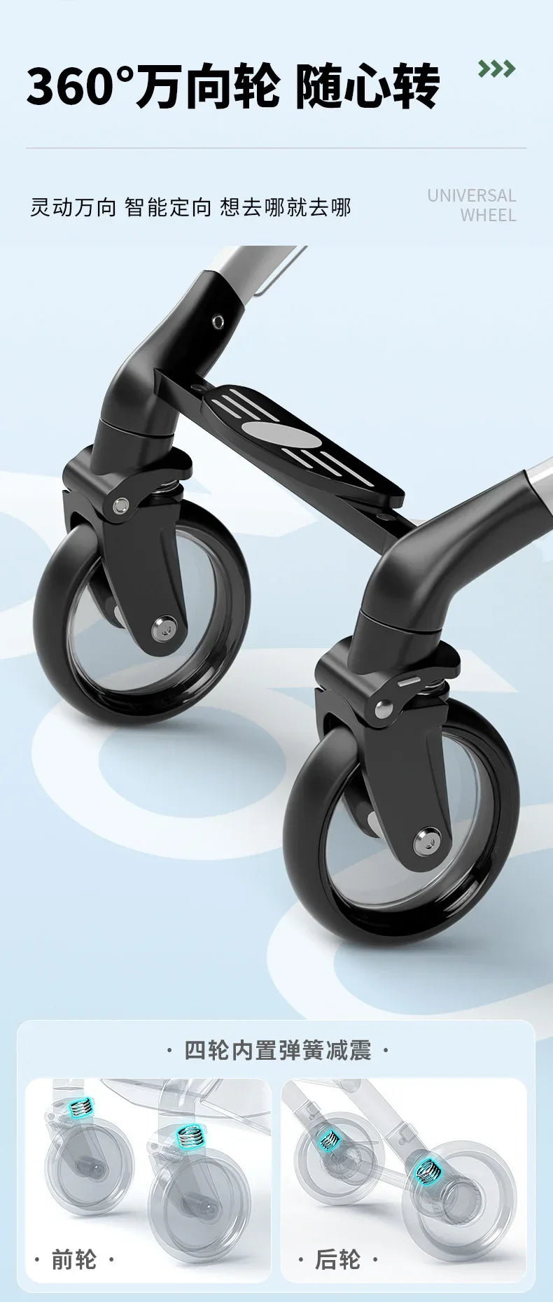 Aluminium Hundebuggy für Hunde bis 15 Kg