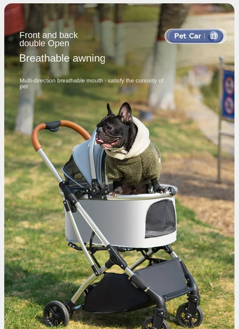 Vielseitig einsetzbarer Outdoor Hundewagen