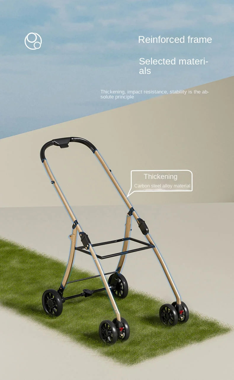 Ein Leichtgewicht unter den Hundewagen mit schönem Design und einfach  zu bedienen