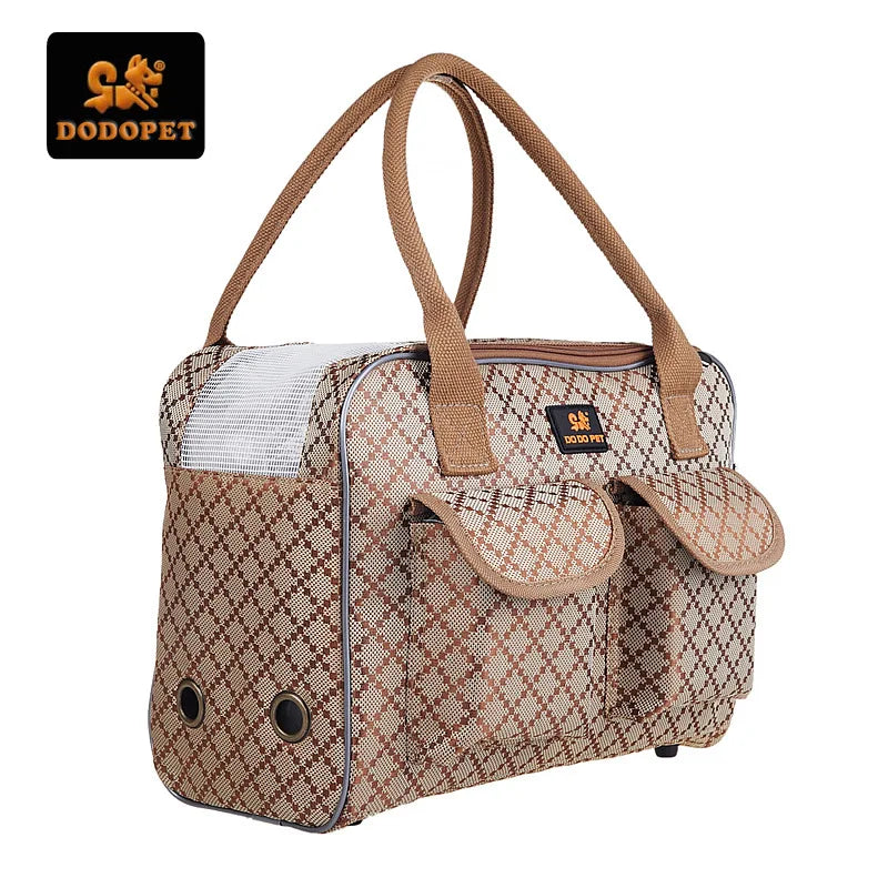 Wunderschöne klassische Hundetragetasche