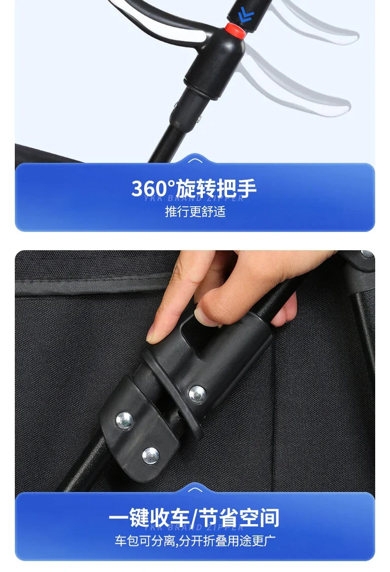 Praktischer Hundewagen für den täglichen Gebrauch