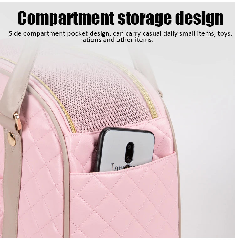 Schultertasche zum sicheren Transport Ihres Vierbeiners