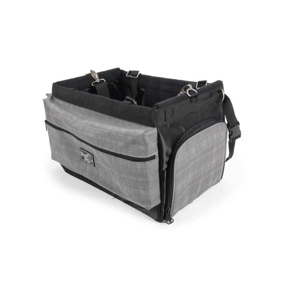 Small Dog Bicycle Mount Bag - Pet Travel Carrier Basket - Bike Riding Seat-0