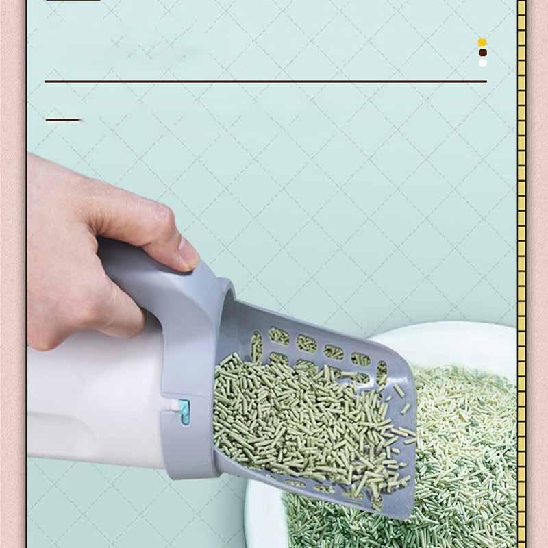 Convenient Clean-Up Cat Litter Scoop Kit-3