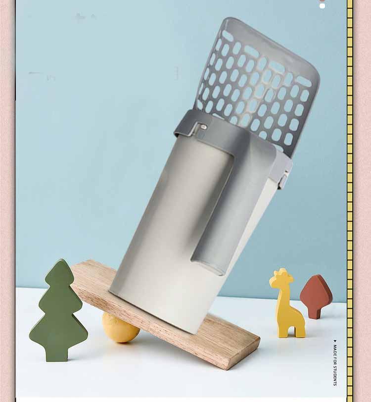 Convenient Clean-Up Cat Litter Scoop Kit-4