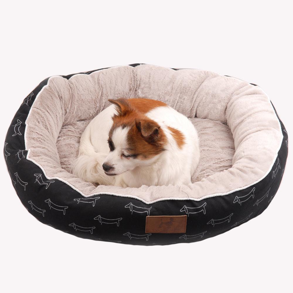 Cozypaws Round Dog Bed-0