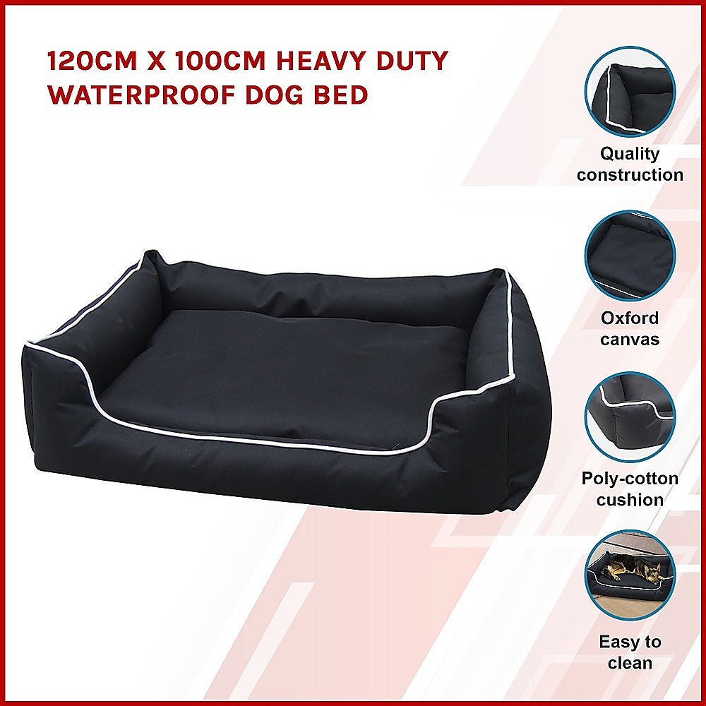 Heavy Duty Waterproof Dog Bed - Extra Large-2