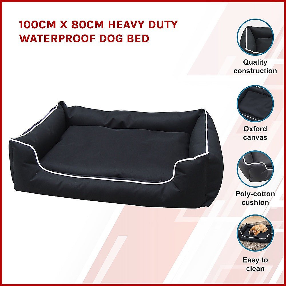 Heavy Duty Waterproof Dog Bed - Large-2