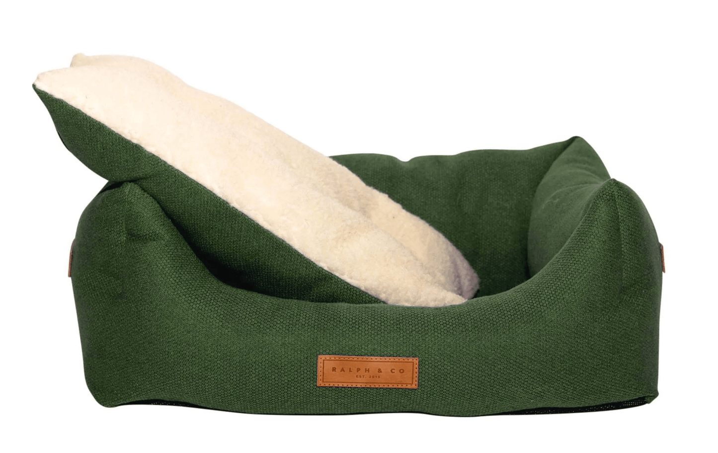 “Richmond” Stonewash Nest Dog Bed – by Ralph & Co-1